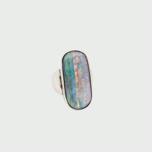 Platinum Boulder Opal Ring 14.35cts